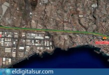 Obras de rehabilitación del firme de la TF-1
