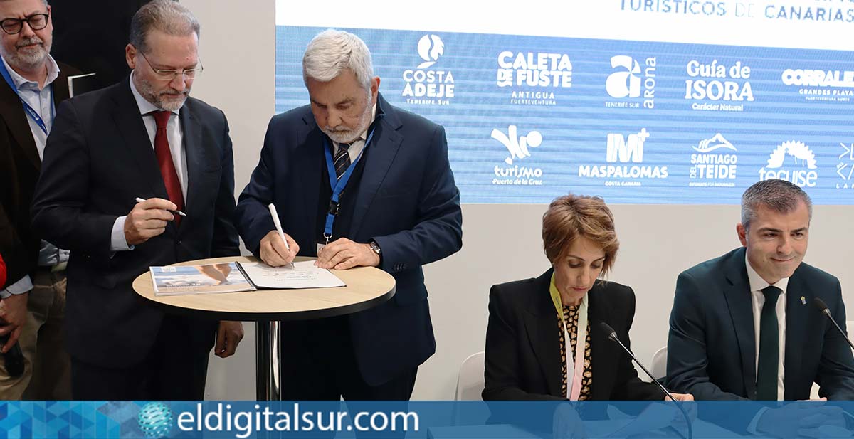 AMTC Firma Contrato para 'Canary Green' - FITUR.