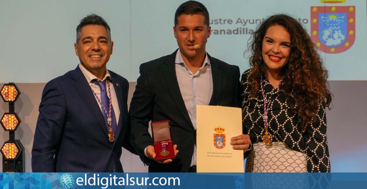 Abián Perdomo Alonso medalla de oro al mérito deportivo Granadilla de Abona