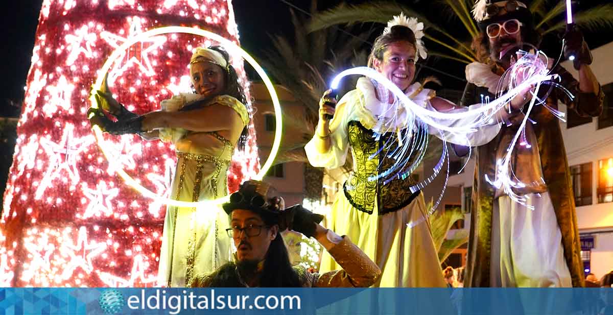 encendido de luces navideñas Arona