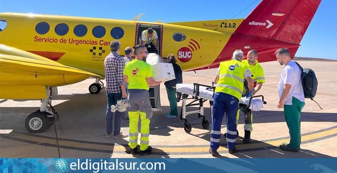 Primer traslado pediátrico ECMO Canarias