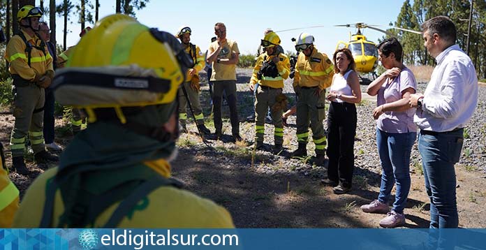 Operativo Brifor contra altas temperaturas e incendios forestales en tenerife