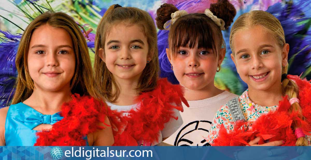 Candidatas a Reina Infantil del Carnaval de Los Gigantes 2024