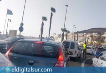 Colas Puerto de Los Cristianos de Tenerife
