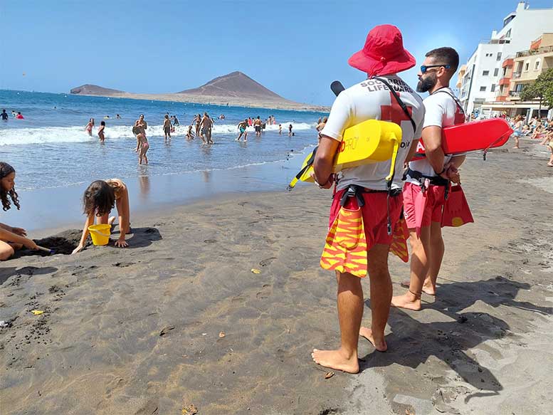 Cruz Roja playas tenerife