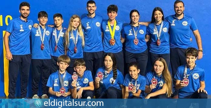 selección canaria Campeonato de España de Frontenis Infantil-Cadete