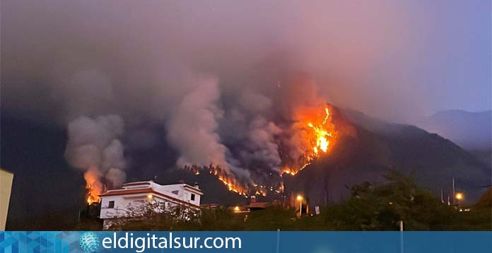Desalojos Incendio Forestal Tenerife