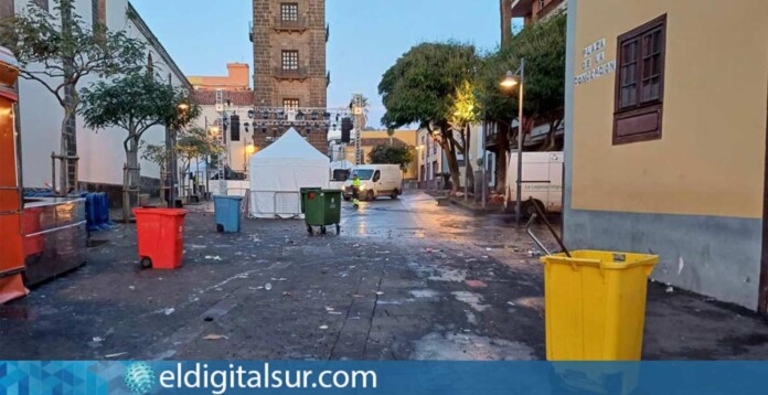 Operativo de Limpieza en Fin de Año - La Laguna.