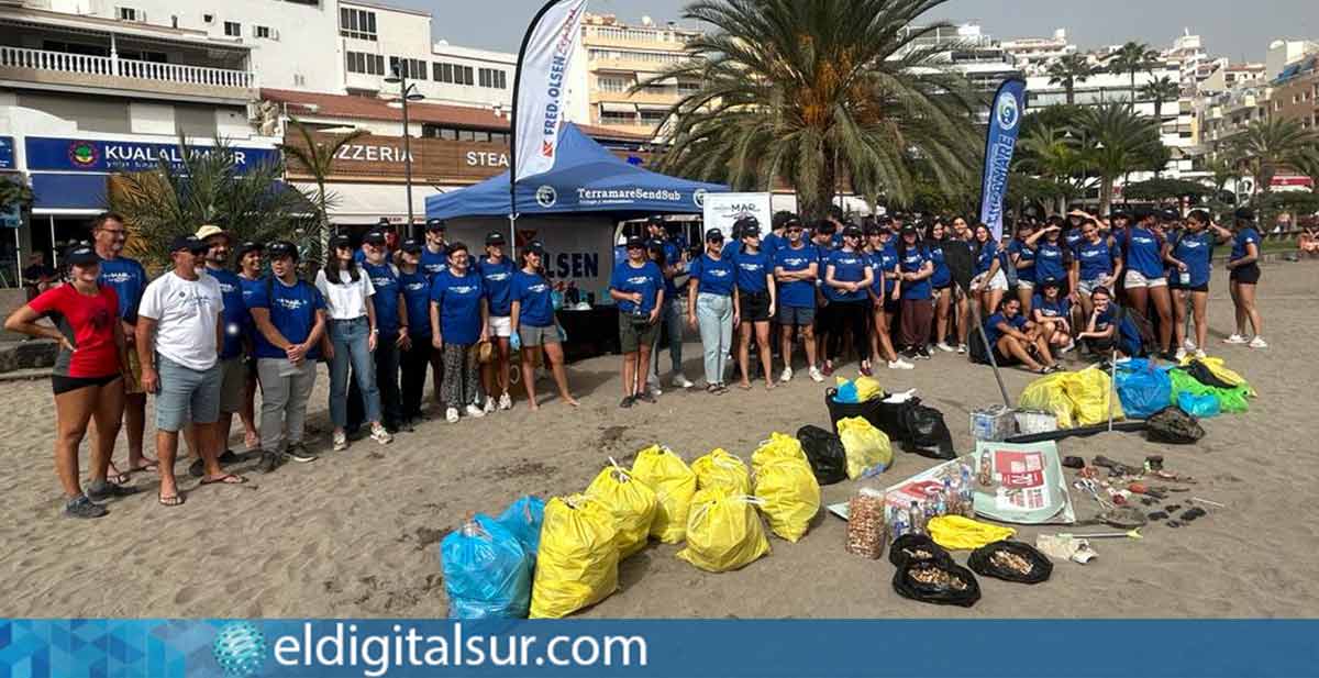 Fred. Olsen Express y voluntarios - Los Cristianos.