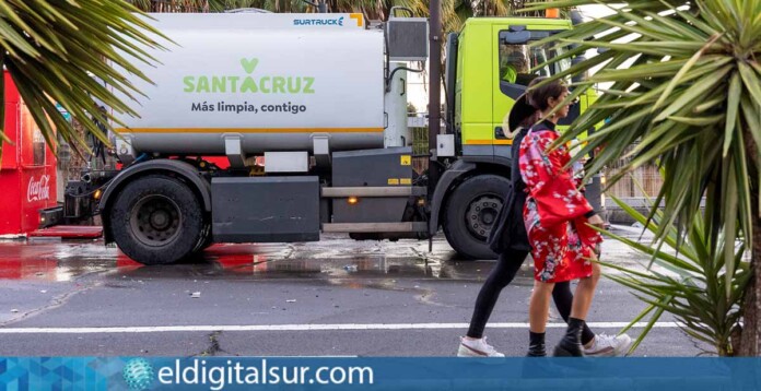 Dispositivo Especial de Limpieza Post Carnavales - Santa Cruz de Tenerife.
