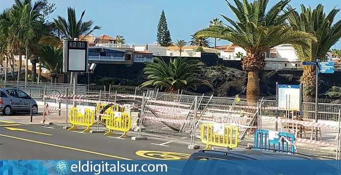 estacionamiento cerrados en Playa de La Arena