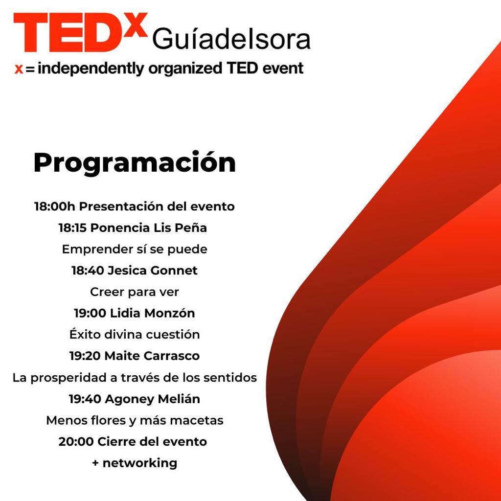 Guía de Isora acoge la primera jornada TEDX sobre psicología y emprendimiento