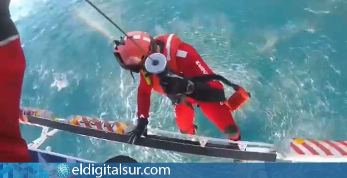 Rescate GES Playa de Rojas El Sauzal Tenerife