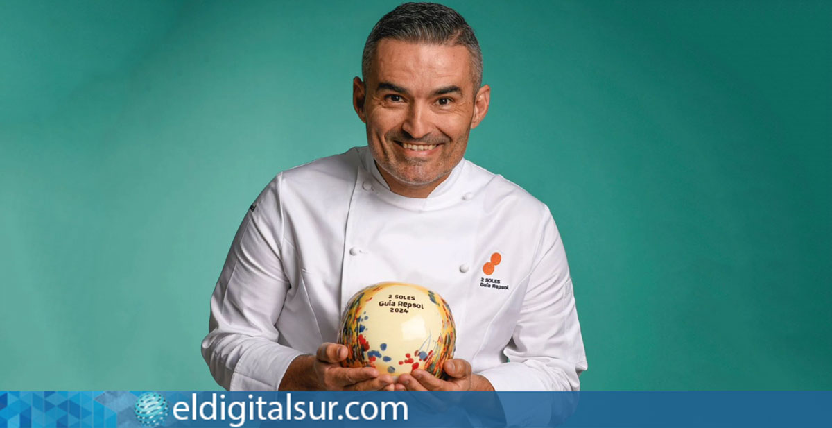 La Cúpula recibe en manos del Chef Rubén Cabrera, su Segundo Sol de la Guía Repsol 2024