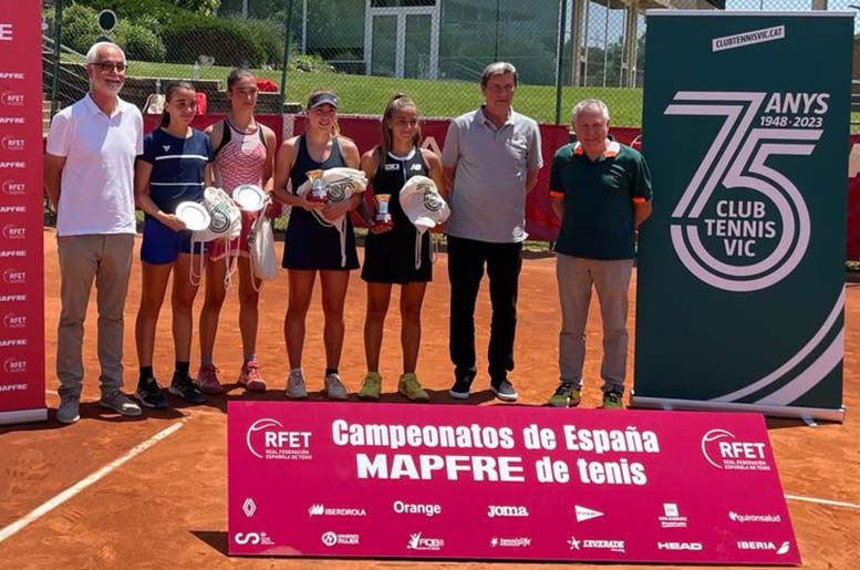 campeonas de España de Dobles Cadete de Tenis