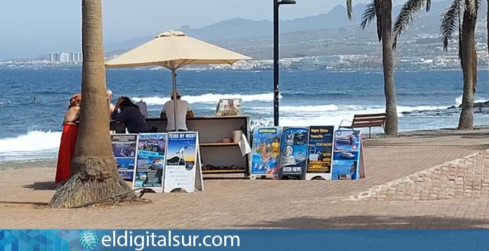 venta ilegal excursiones sur Tenerife