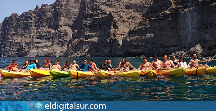 verano con un recorrido en kayak