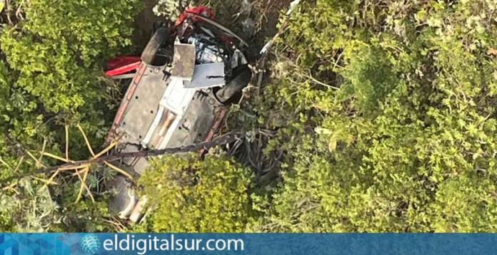 Accidente de tráfico Barranco de Chinamada, La Laguna