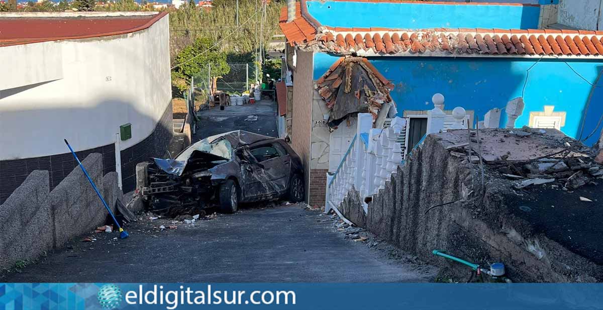 Accidente de tráfico Carretera Agua García, Tacoronte