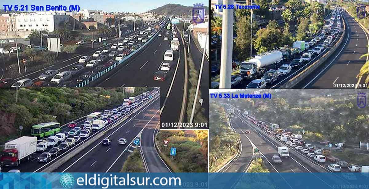 accidente trafico tenerife tf-5