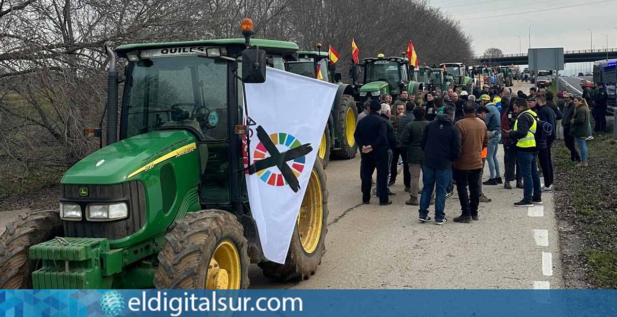 Protestas de agricultores y ganaderos en España