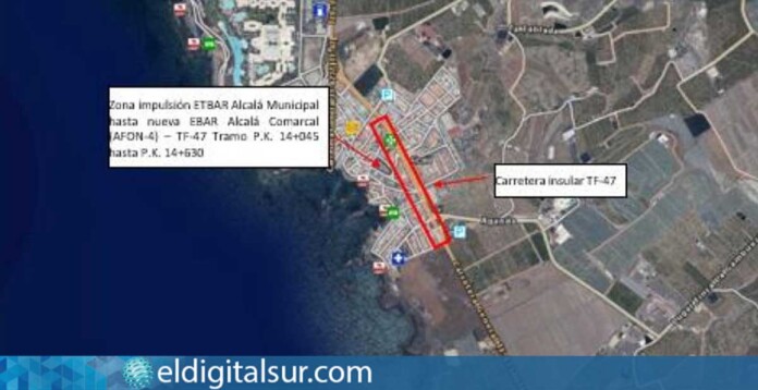 alcala-mapa-040324 Cortes de carril en Alcalá debido a trabajos de asfaltado: Horarios y Desvíos