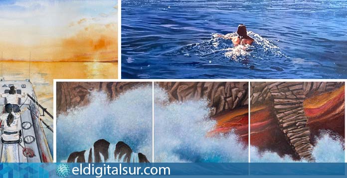 miradas artísticas del mar de La Gomera