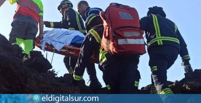 Bomberos de Tenerife rescate zona rocosa