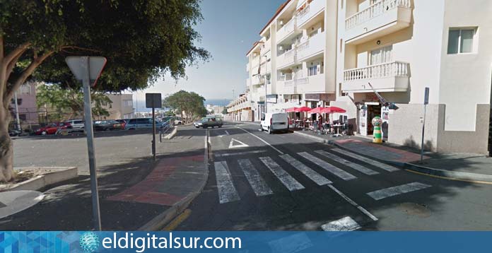 atropellado en Adeje Calle Tegueste