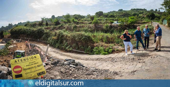 Construcción caminos agrícolas de La Guancha