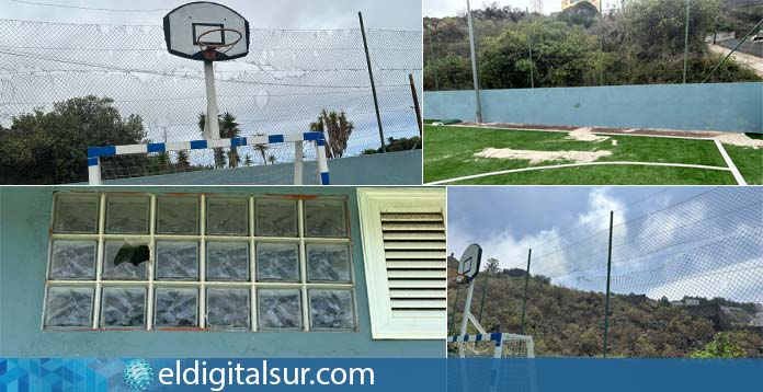cancha deportiva Sebastián Pérez Jiménez. El Tanque