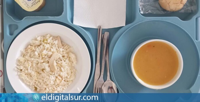 Comida del hospital de sur de tenerife