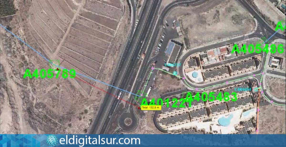 Cambio de línea de baja tensión tf-1 en Tajao