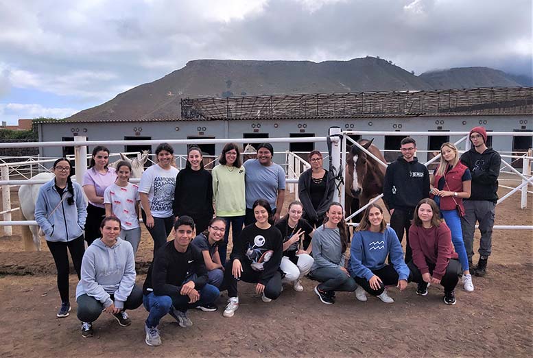 cuidadores de caballos Santa Cruz Tenerife