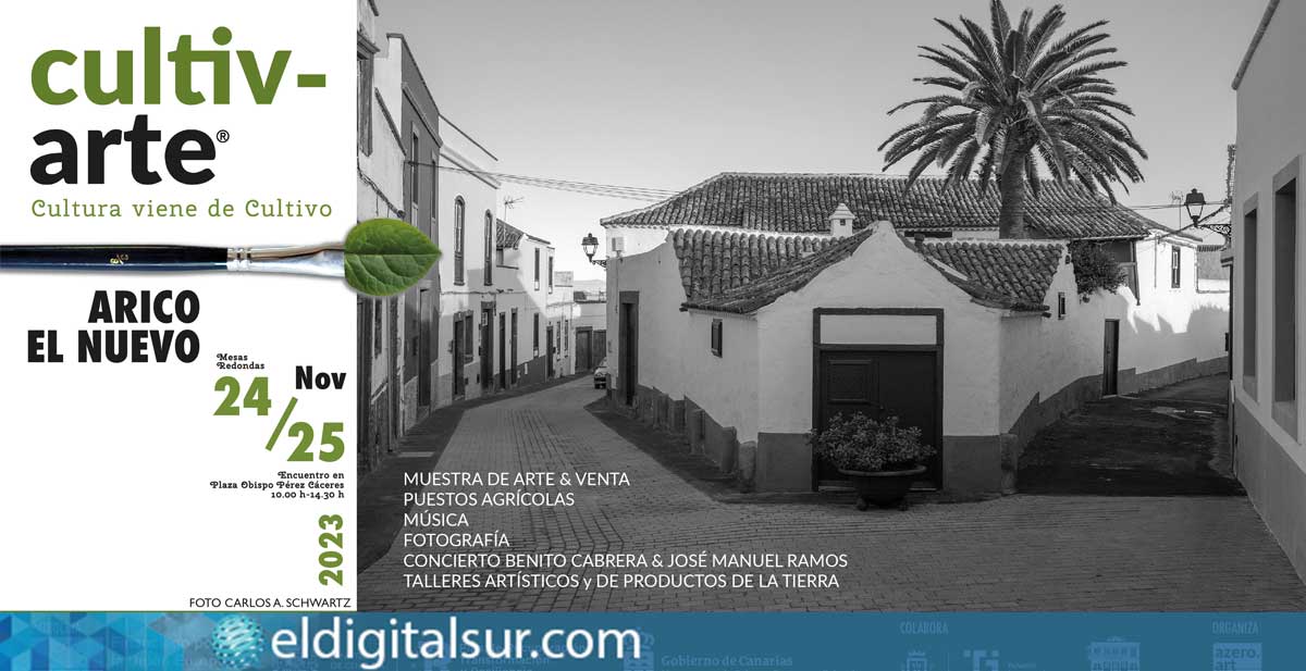 Cultivarte Arico Cartel Presentación