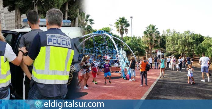 Detenido por Apuñalar una persona en el parque de La Estrella, en Santa María del Mar Tenerife
