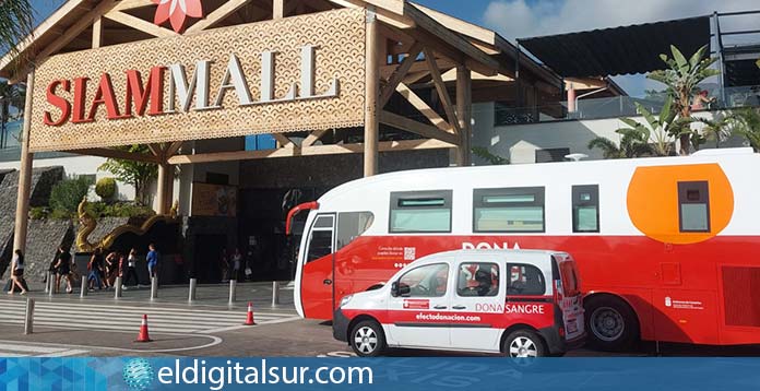Donar sangre Centro Comercial Siam Mall