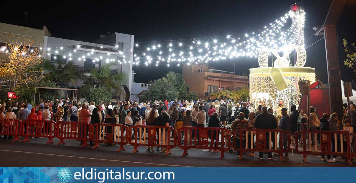 encendido de las luces navideñas tacoronte