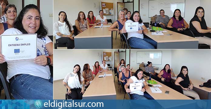 8 mujeres participan en el programa “Entrena Empleo” en Tenerife