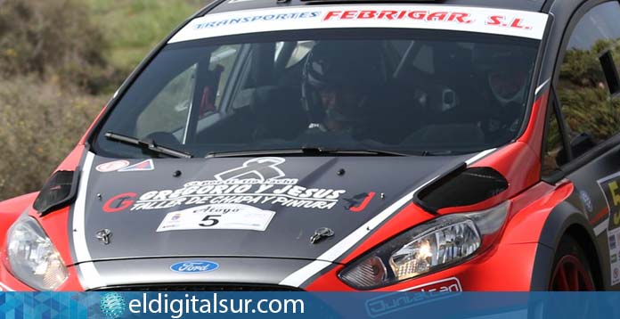 Los tinerfeños Félix Brito y Carlos Arocha finalizan sextos en el Rallysprint de Atogo