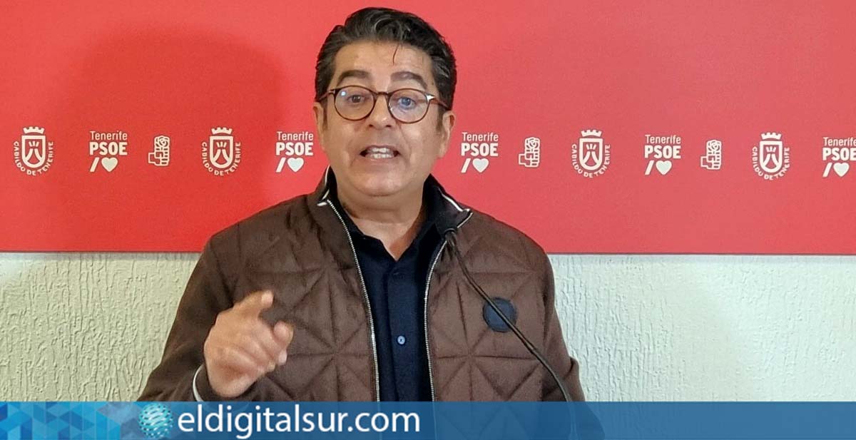 Pedro Martín propone un plan de acción para abordar la crisis de “estrés hídrico” en Tenerife