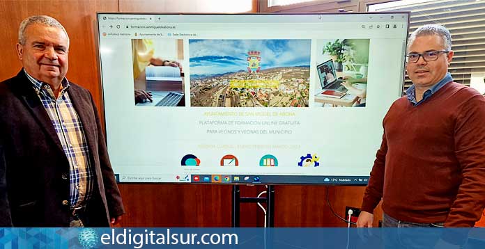 Plataforma de formación online de San Miguel de Abona
