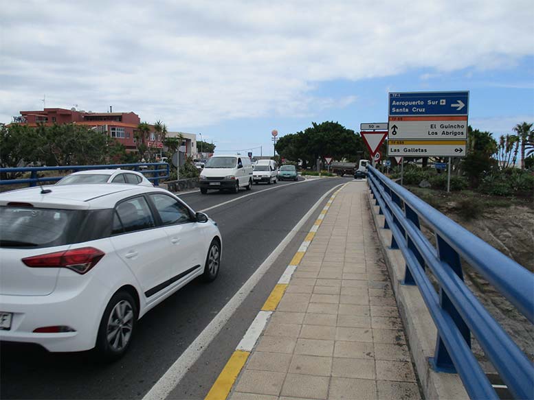 Se demolerá el puente de Las Chafiras