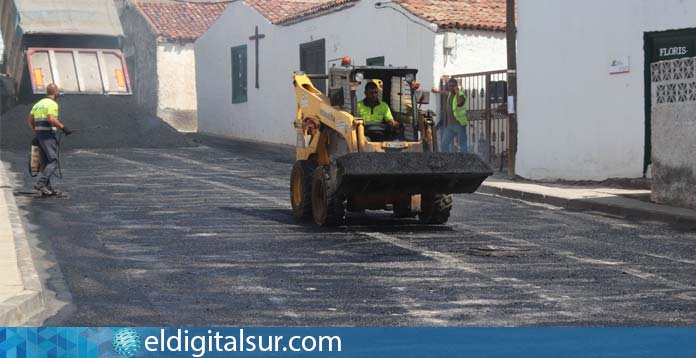 Adjudican en Arico la repavimentación de calles en La Cisnera, El Río e Icor