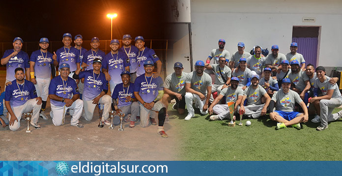Tenerife y Caribeños campeones de la Liga de Softbol Slowpitch