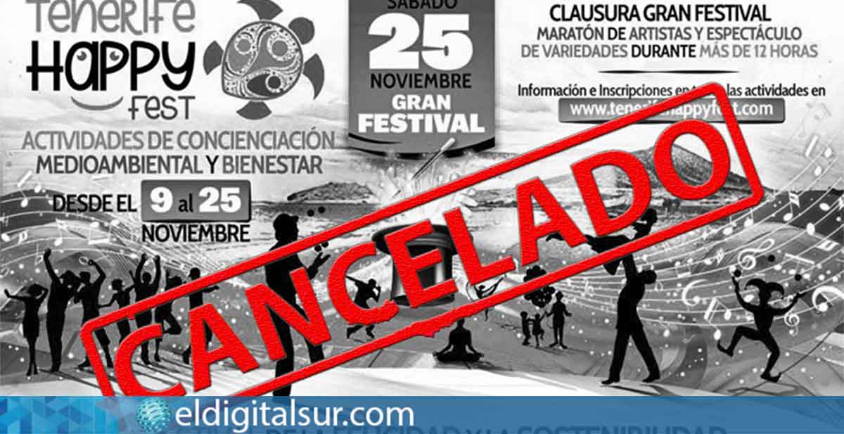 'Tenerife Happy Fest' Cancelado