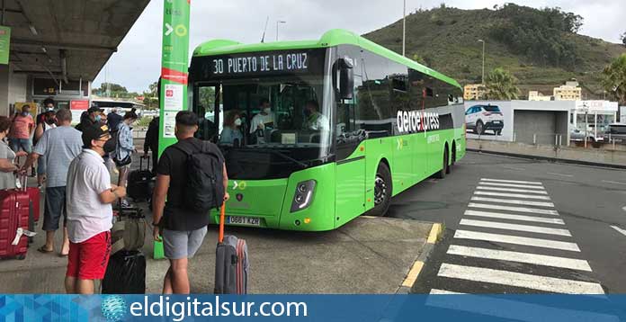 transporte público en Tenerife Titsa