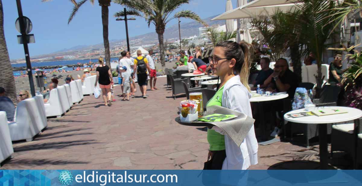 Trabajadora del Sector turístico en Canarias