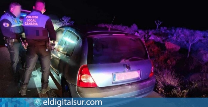 Persecución policial en Arona por violencia de género en Buzanada