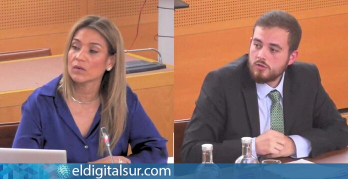 vox-tenerife-190124 Ana Salazar y Naím Yánez Alonso (Vox, Cabildo de Tenerife)